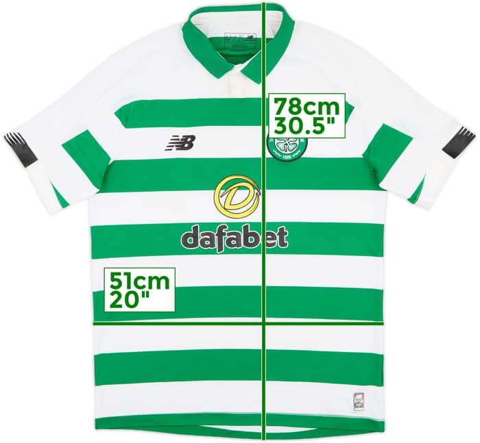 2019-20 Celtic Home Shirt - 8/10 - (L)