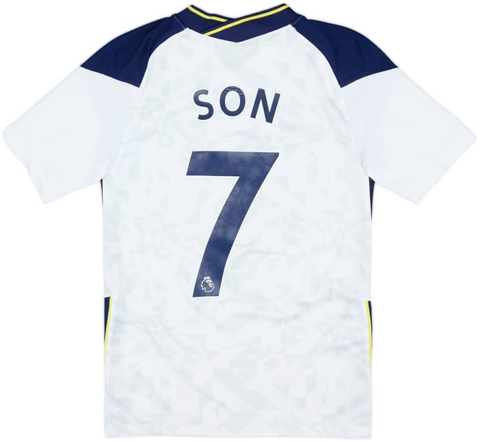 2020-21 Tottenham Home Shirt Son #7 - 8/10 - (XS)