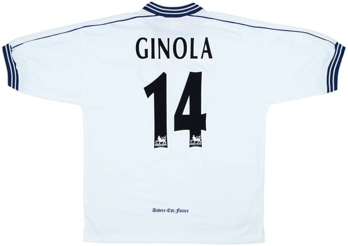 1997-99 Tottenham Home Shirt Ginola #14 - (L)