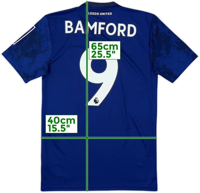 2021-22 Leeds United Away Shirt Bamford #9 - 10/10 - (XS)