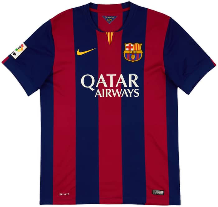 2014-15 Barcelona Home Shirt - 5/10 - (L)