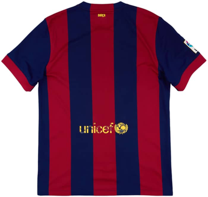 2014-15 Barcelona Home Shirt - 5/10 - (L)