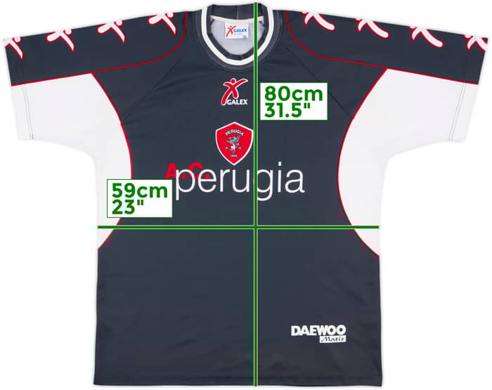 2000-01 Perugia Third Shirt - 9/10 - (XL)