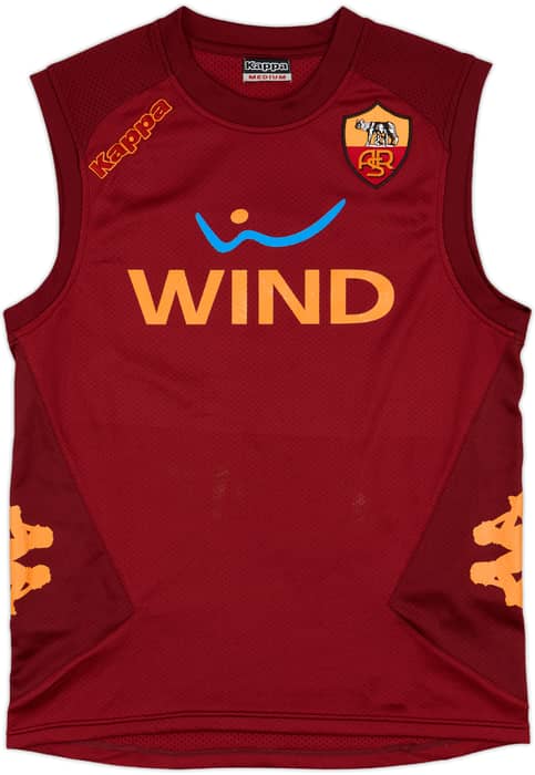 2008-09 Roma Kappa Training Vest - 6/10 - (M)