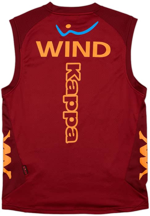 2008-09 Roma Kappa Training Vest - 6/10 - (M)