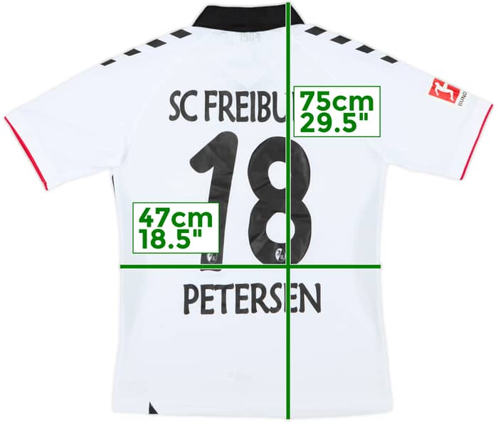 2017-18 Freiburg Away Shirt Petersen #18 - 10/10 - (M)