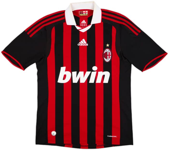 2009-10 AC Milan Home Shirt Pato #7 - 6/10 - (S)