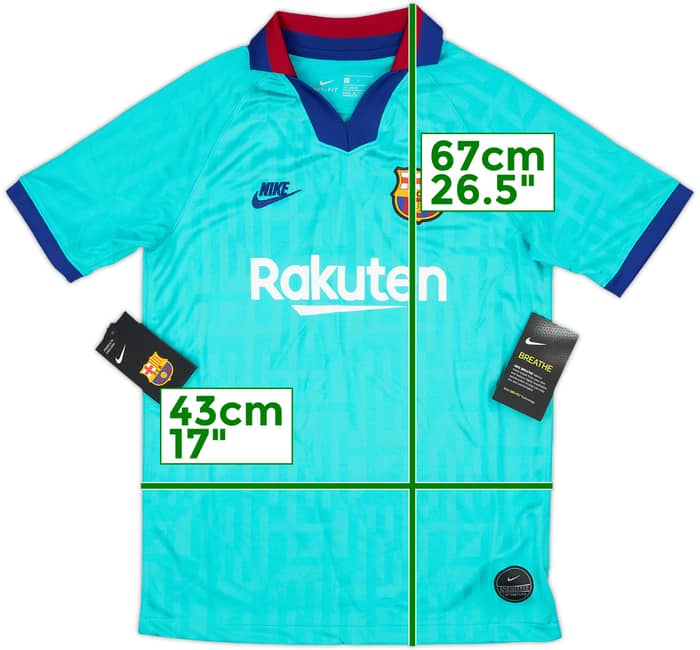 2019-20 Barcelona Third CL Shirt (L.Boys)