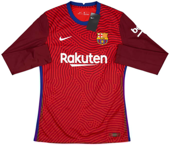 2020-21 Barcelona Authentic GK Shirt (L)