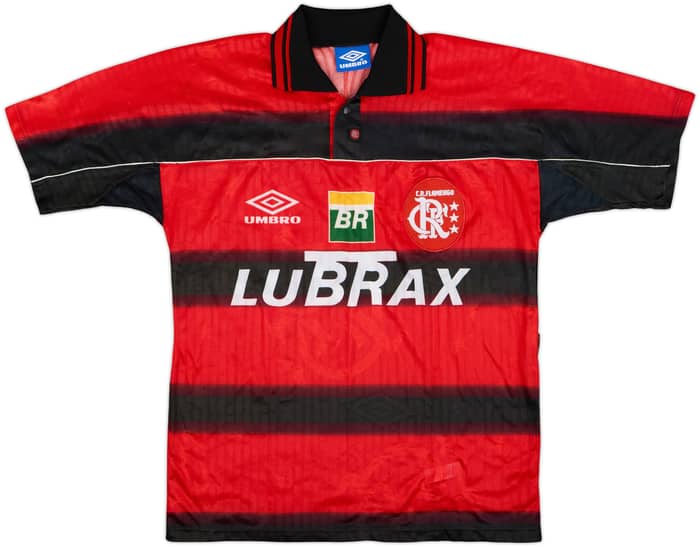1997-99 Flamengo Home Shirt - 9/10 - (L)