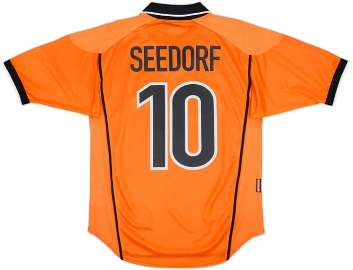 1998-00 Netherlands Home Shirt Seedorf #10 - 10/10 - (S)