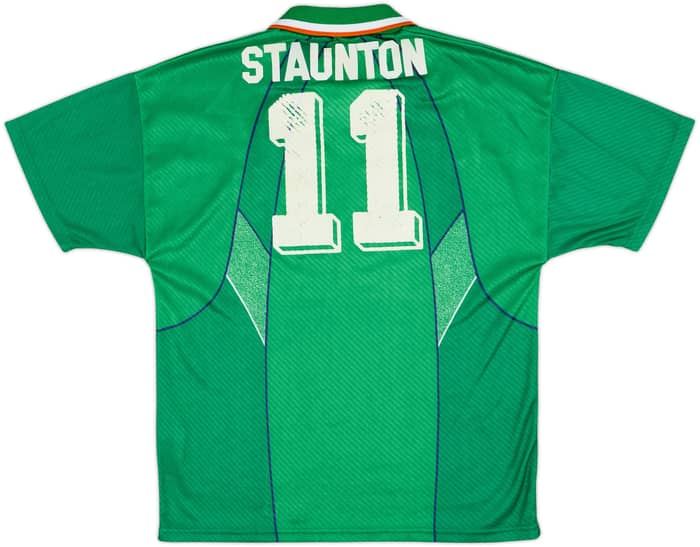 1994-95 Ireland Home Shirt Staunton #11 - 6/10 - (M)