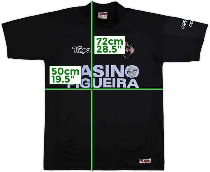 2002-03 Academica de Coimbra Home Shirt - 8/10 - (S)