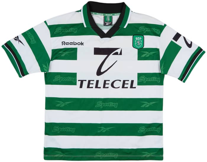 1999-00 Sporting CP Home Shirt - 8/10 - (S)