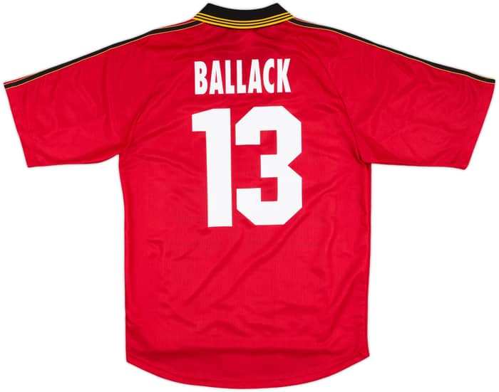 1998-00 Bayer Leverkusen Home Shirt Ballack #13 - 9/10 - (S)