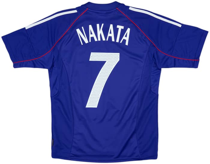 2002-04 Japan Home Shirt Nakata #7 - 8/10 - (S)