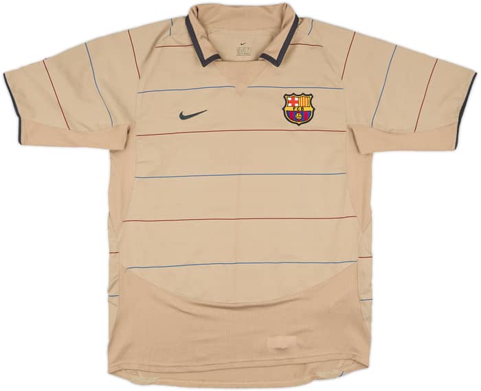 2003-05 Barcelona Away Shirt Luis Enrique #21 - 6/10 - (XL.Boys)