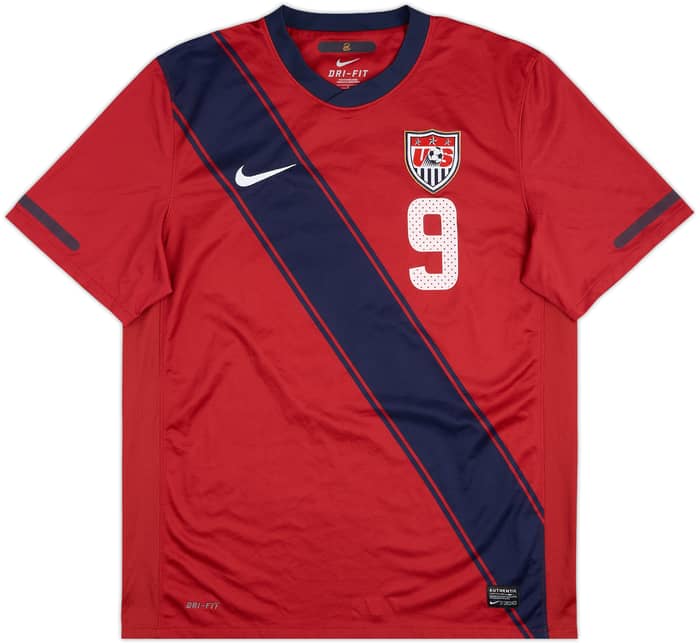 Camiseta de visitante de USA 2011-12 Agudelo #9 - 7/10 - (L)