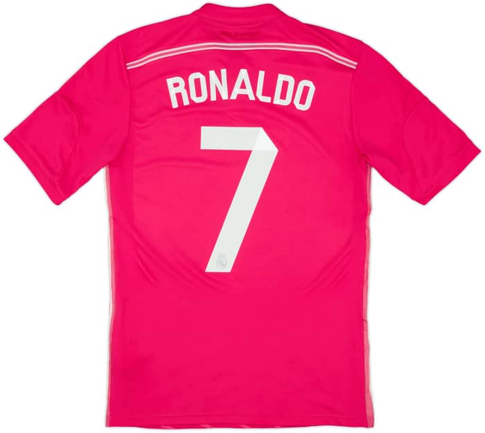 2014-15 Real Madrid Away Shirt Ronaldo #7 - 7/10 - (M)