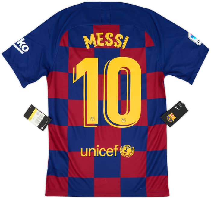 2019-20 Barcelona Home Shirt Messi #10 (S)