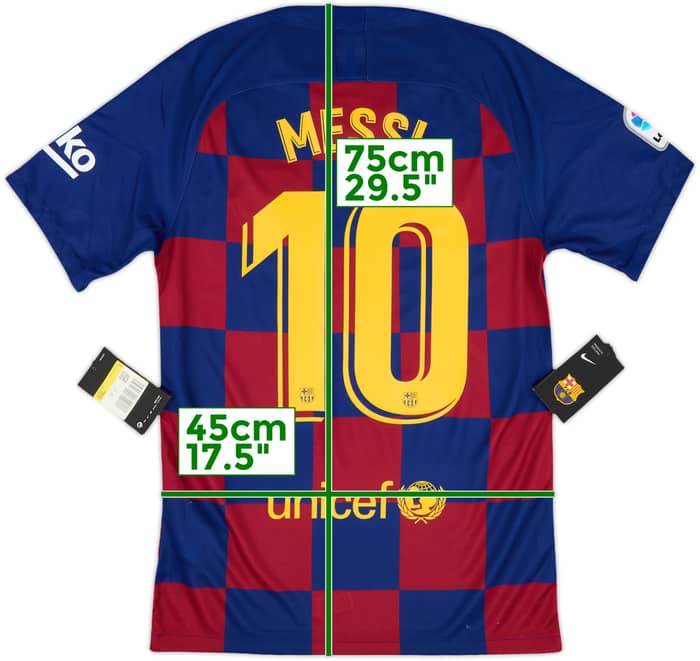 2019-20 Barcelona Home Shirt Messi #10 (S)
