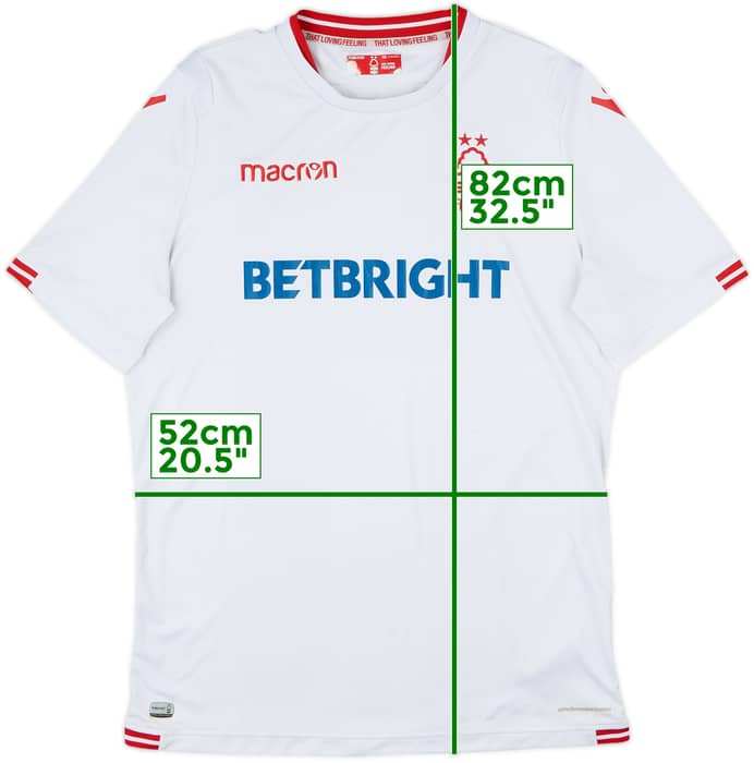 2018-19 Nottingham Forest Away Shirt - 5/10 - (XXL)