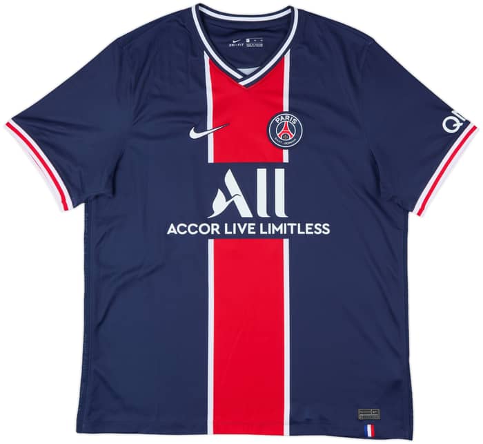 2020-21 Paris Saint-Germain Home Shirt Mbappe #7 - 7/10 - (XL)