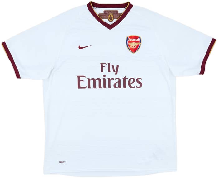 2007-08 Arsenal Away Shirt Fabregas #4 - 8/10 - (XL)
