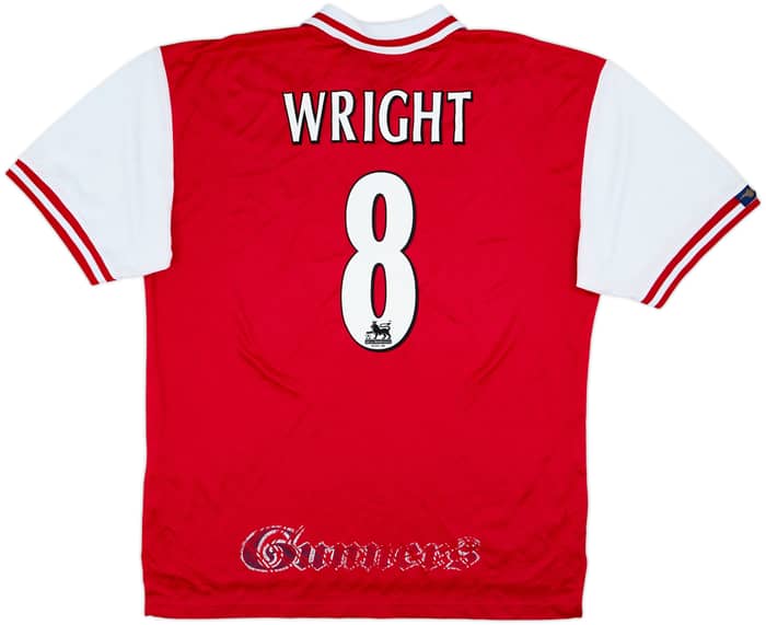Camiseta de local del Arsenal 1996-98 Wright #8 - 7/10 - (XXL)