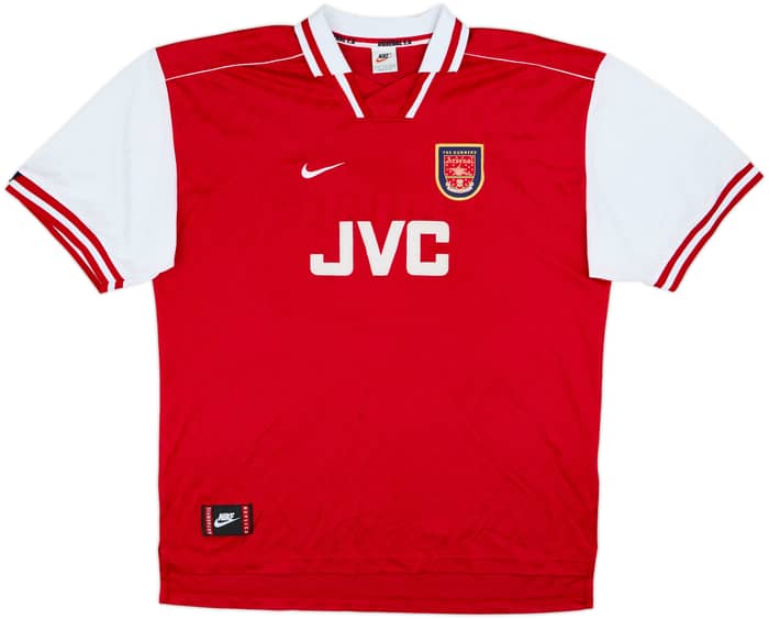 Camiseta de local del Arsenal 1996-98 Wright #8 - 7/10 - (XXL)