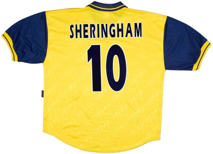 1995-97 Tottenham Third Shirt Sheringham #10 - 6/10 - (XL)