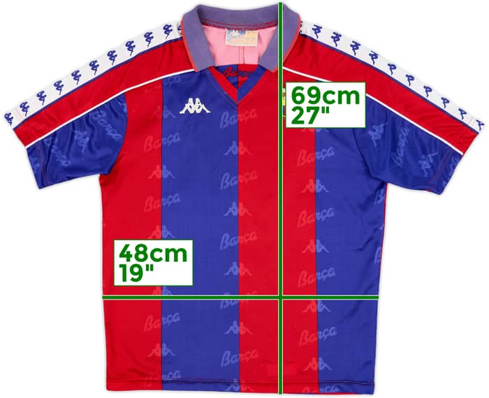 1992-95 Barcelona Home Shirt #10 - 6/10 - (S)