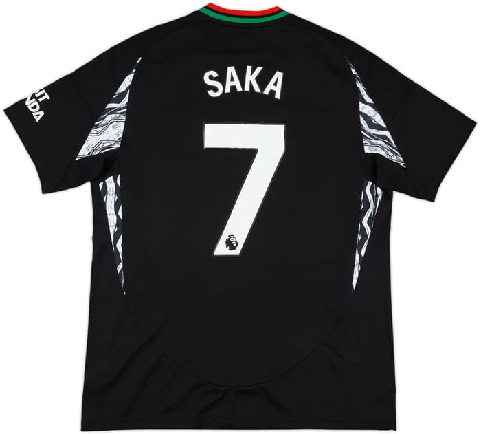 2024-25 Arsenal Away Shirt Saka #7 - 10/10 - (XL)