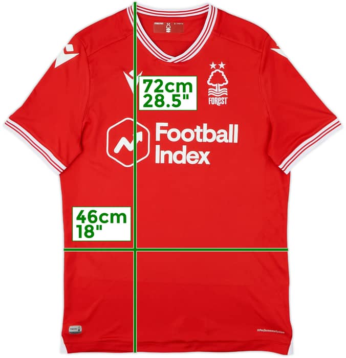 2020-21 Nottingham Forest Home Shirt - 8/10 - (S)