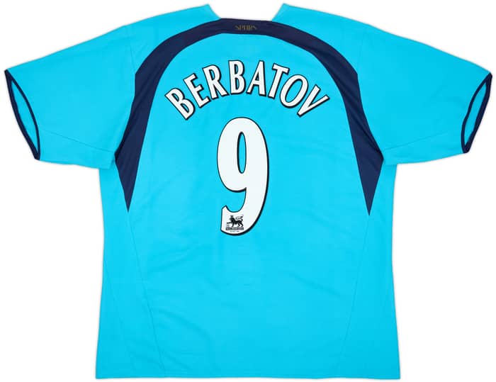 2006-07 Tottenham Away Shirt Berbatov #9 - 8/10 - (XL)
