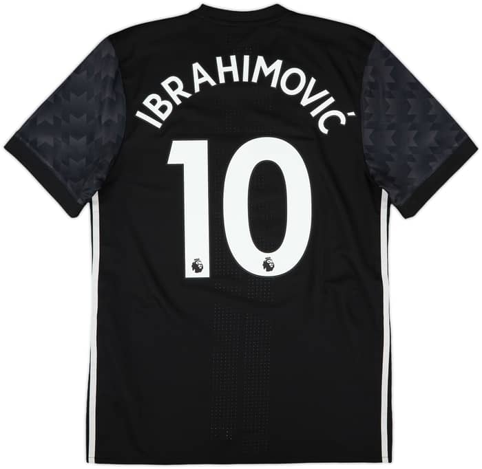 2017-18 Manchester United Authentic Away Shirt Ibrahimovic #10 - 9/10 - (L)