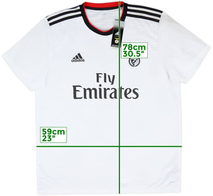 2018-19 Benfica Away Shirt (XL)