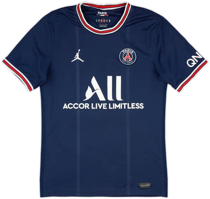2021-22 Paris Saint-Germain Home Shirt Messi #30 - 9/10 - (S)