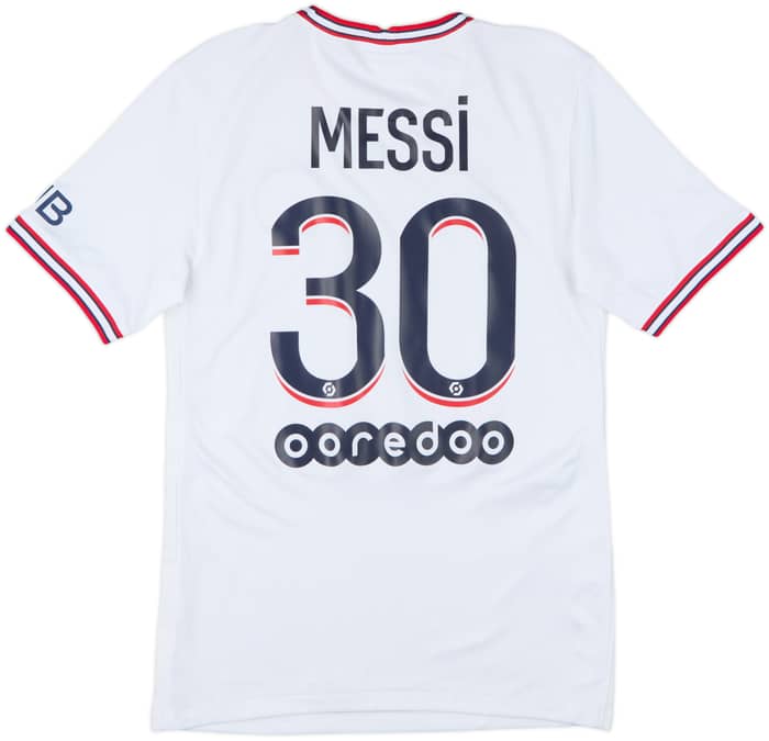 2021-22 Paris Saint-Germain Fourth Shirt Messi #30 - 8/10 - (XS)