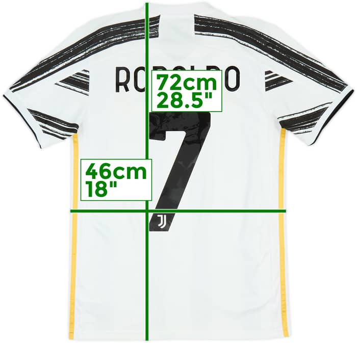2020-21 Juventus Home Shirt Ronaldo #7 - 7/10 - (S)