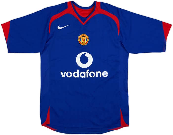 2005-06 Manchester United Away Shirt Ferdinand #5 - 7/10 - (S)