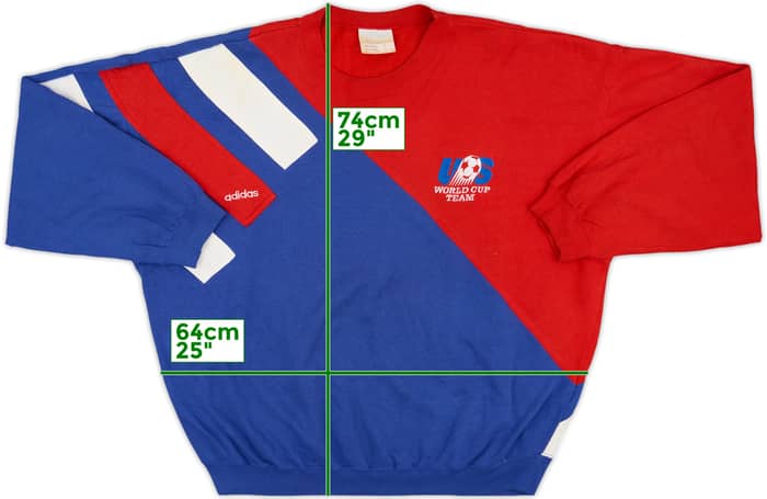 1994 USA adidas Sweat Top - 8/10 - (L)