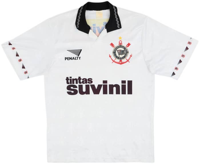 1995 Corinthians Home Shirt - 9/10 - (M)