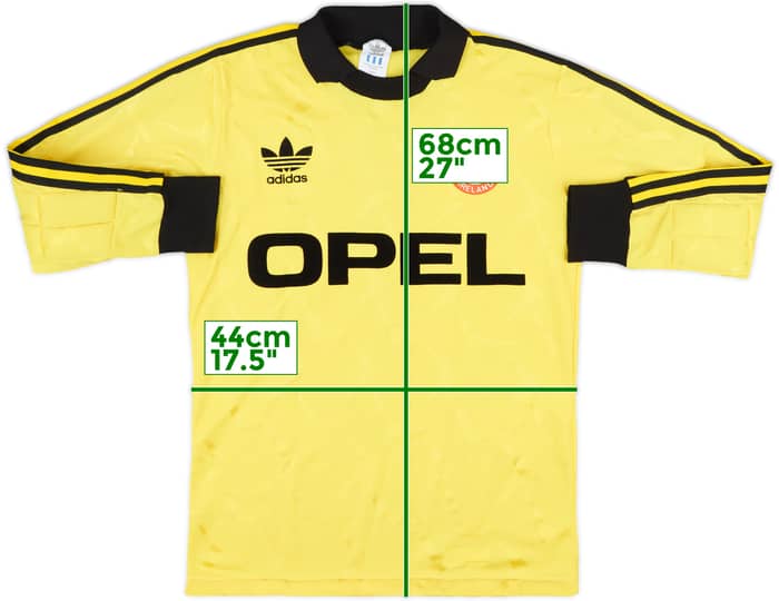 1990-92 Ireland GK Shirt #1 - 8/10 - (S)