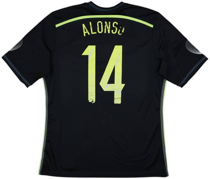 Camiseta de visitante/entrenamiento de España 2013-15 Alonso #14 - 5/10 - (L)