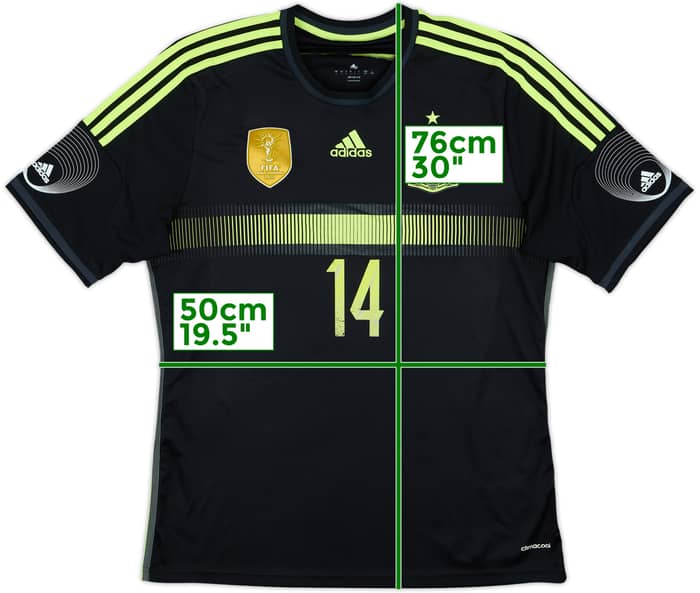 Camiseta de visitante/entrenamiento de España 2013-15 Alonso #14 - 5/10 - (L)