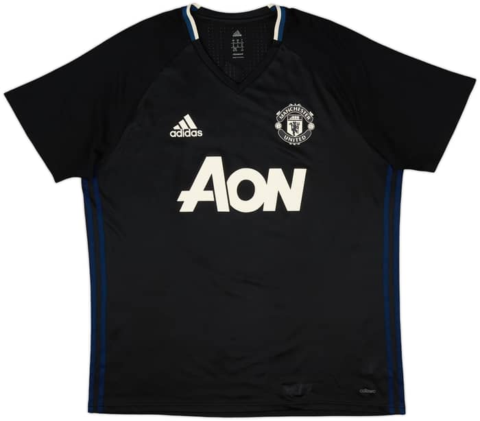 2016-17 Manchester United adizero Training Shirt - 9/10 - (XL)