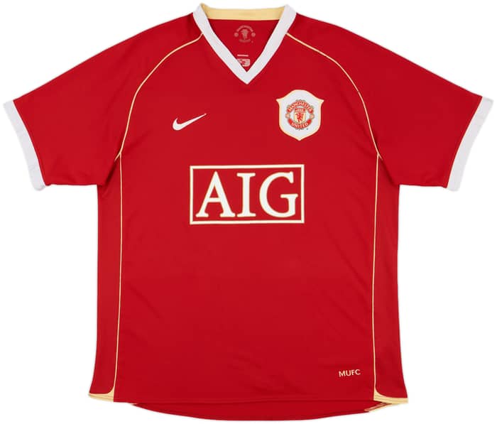 2006-07 Manchester United Home Shirt Rooney #8 - 8/10 - (L)