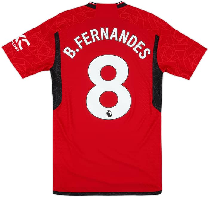 2023-24 Manchester United Authentic Home Shirt B.Fernandes #8 - 10/10 - (S)