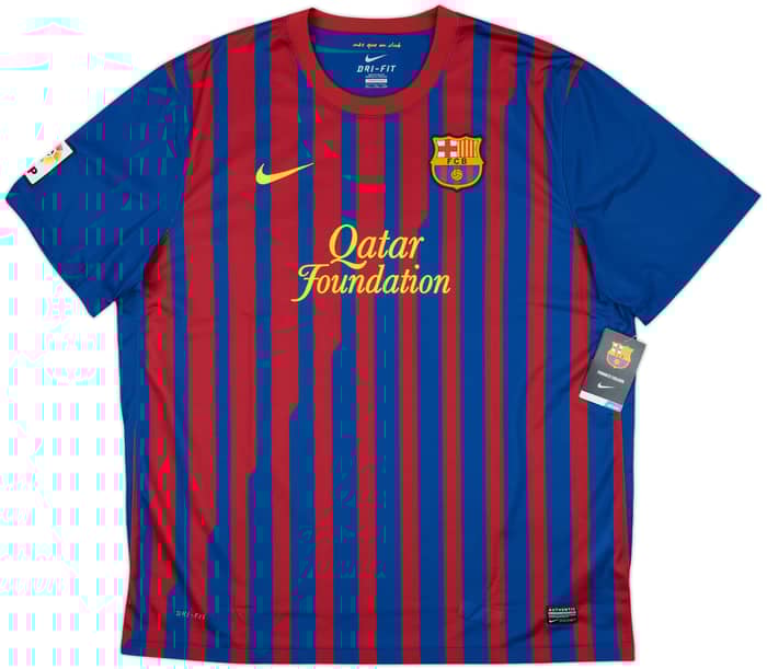 2011-12 Barcelona Home Shirt Messi #10 (XXL)